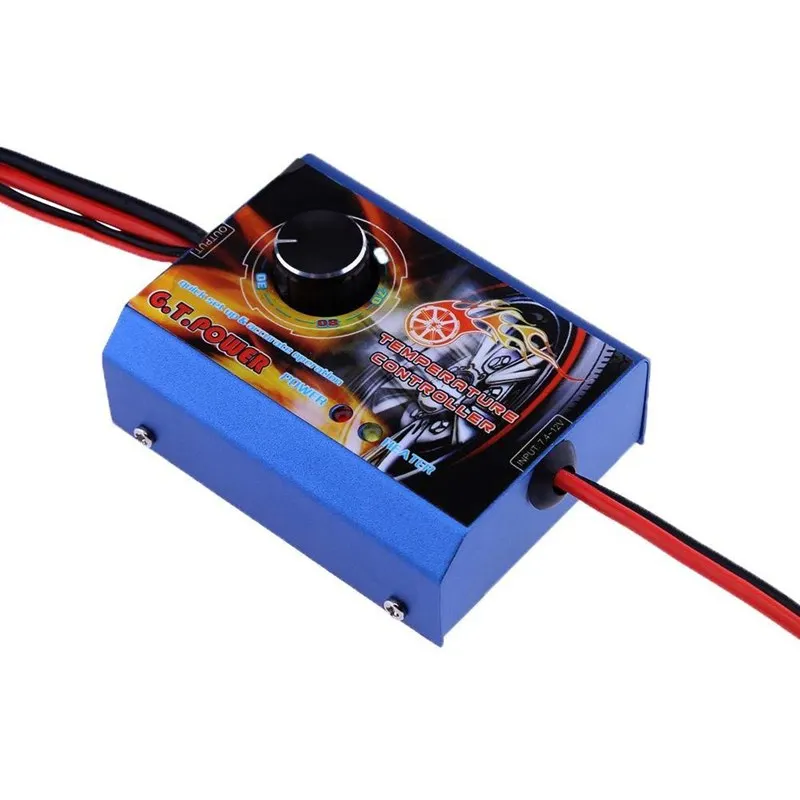 GT Power 7.4-12V RC Tire Warmer With Temperature Controller (simple version) for radio control hobby cars
