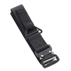 Factory Hot Sale Tactical Rigger Belt 1.5inches Mens Nylon Webbing Utility Belt With V-Ring Heavy Duty Quick Release Buckle