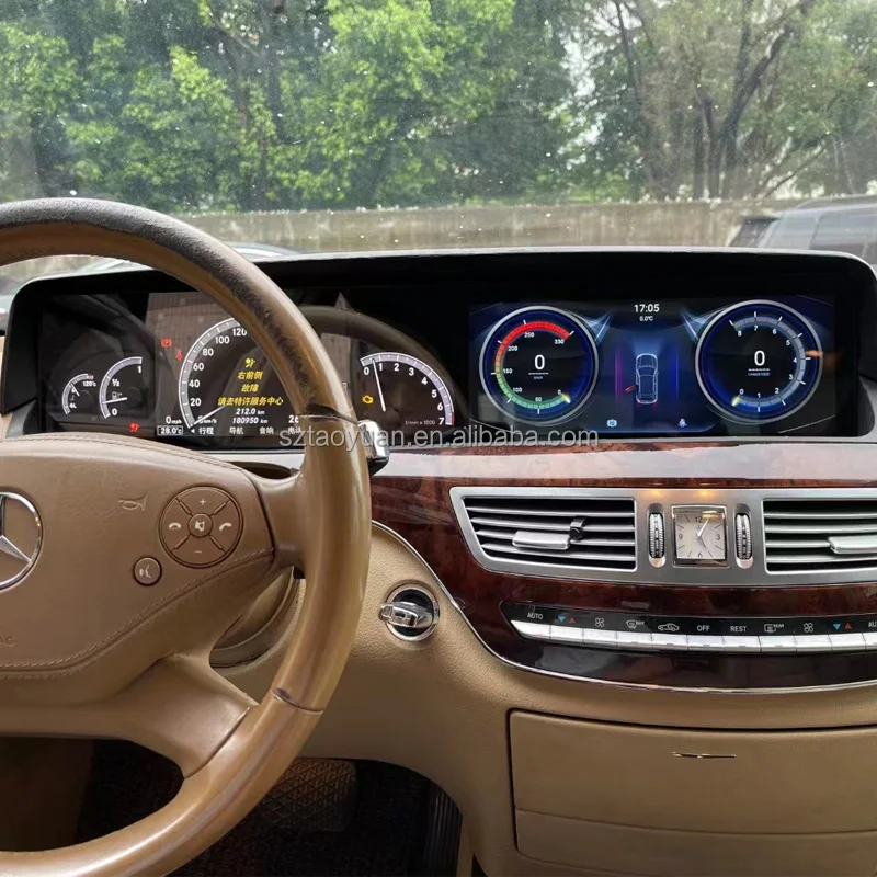 Автомобильный GPS-навигатор для Mercedes Benz S Class W221 2006-2013 мультимедийный плеер