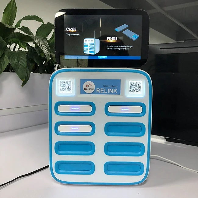 Зарядная Станция для общественного мобильного телефона с 8 слотами