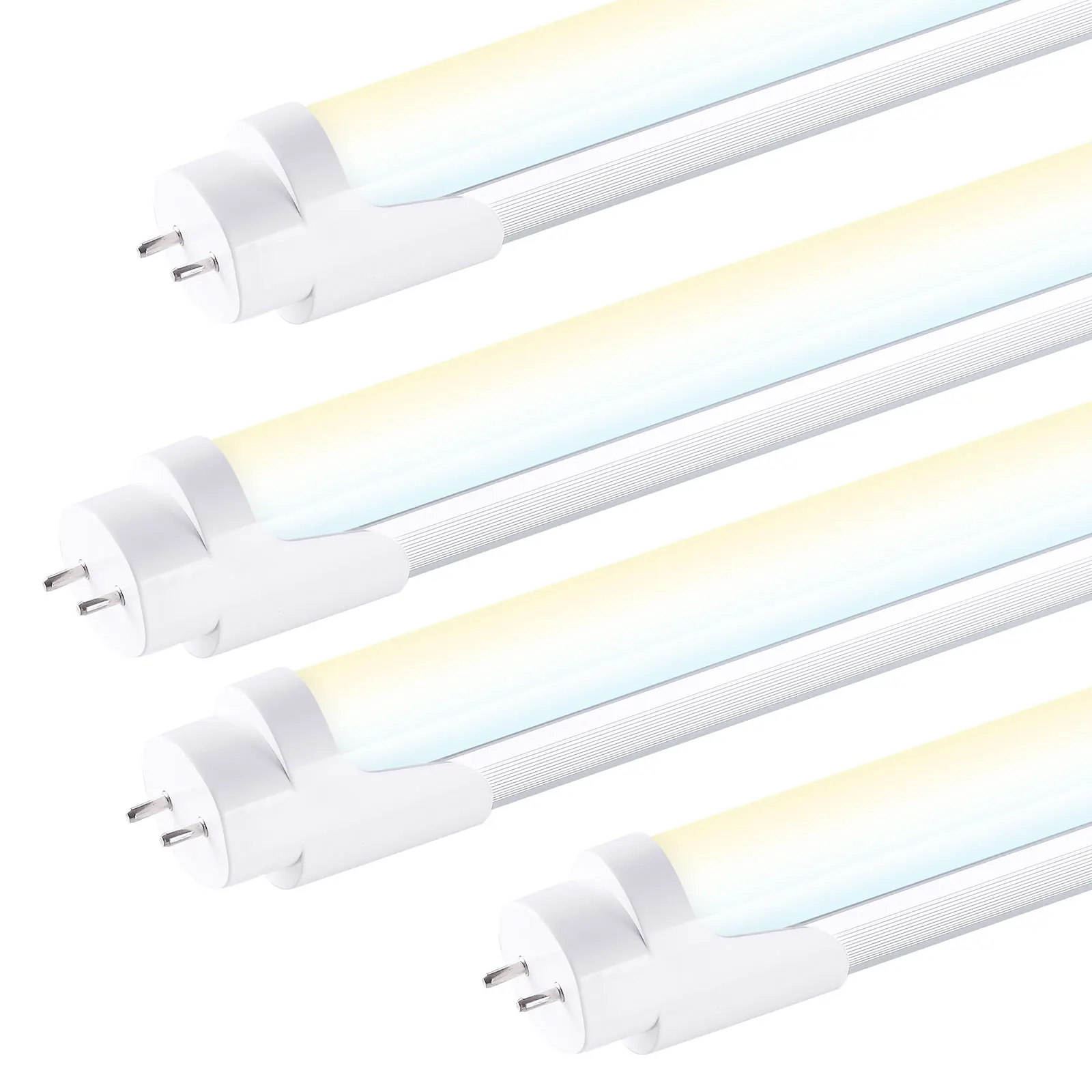 factory price t8 tube light fixture 3 wattage CCT Selectable 3500K5000K replace fluorescent tubes with LED for living room home