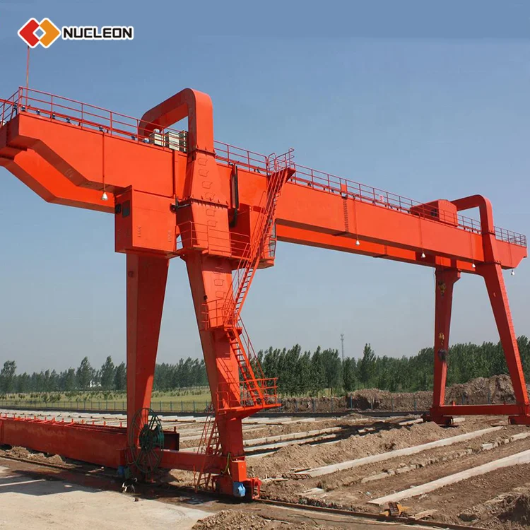 Nucleon Crane Brand double girder 30 ton 32 ton hydraulic gantry cranes