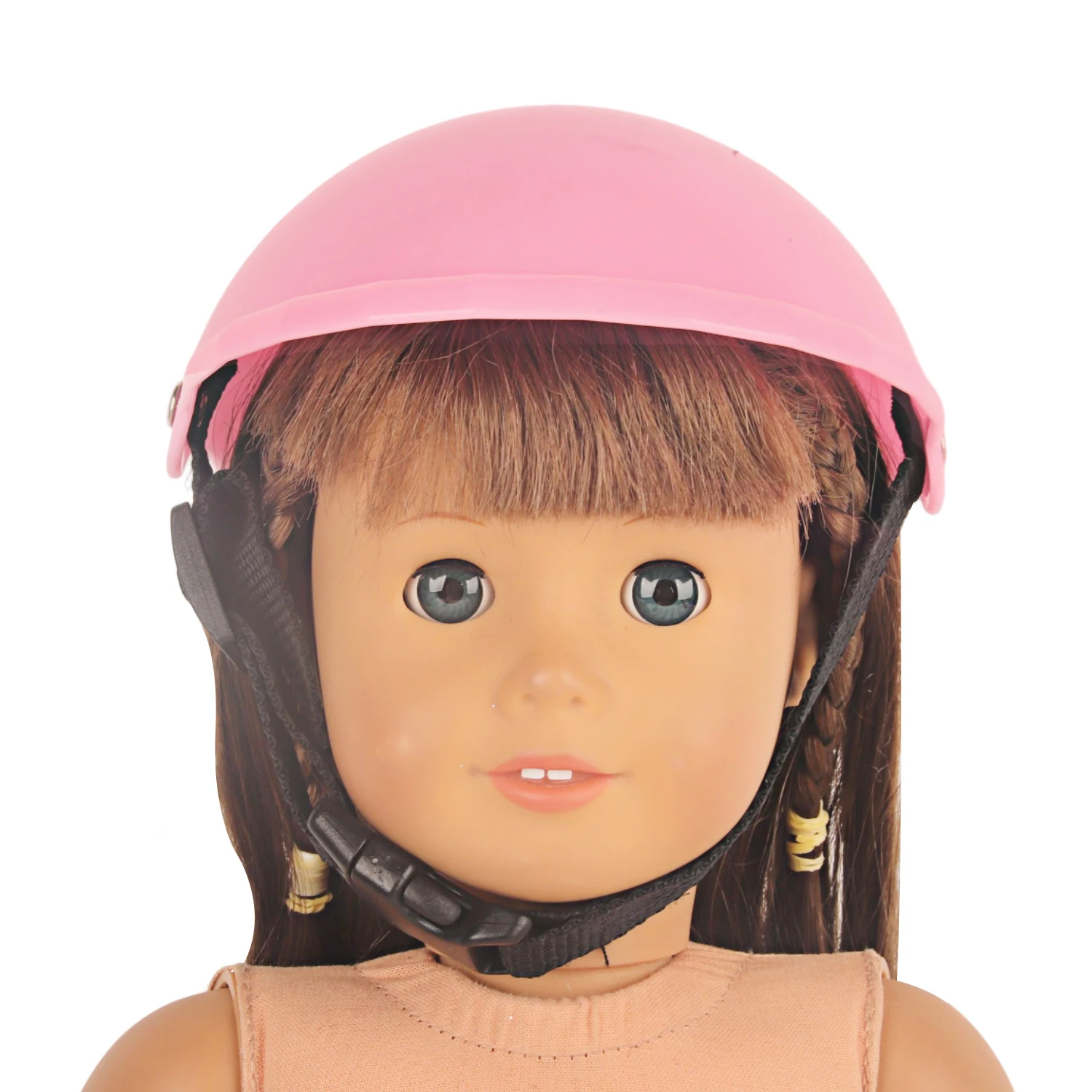 Wholesale price safety helmet hat for pet and dolls riding skating helmet accessories for 18 inch dolls