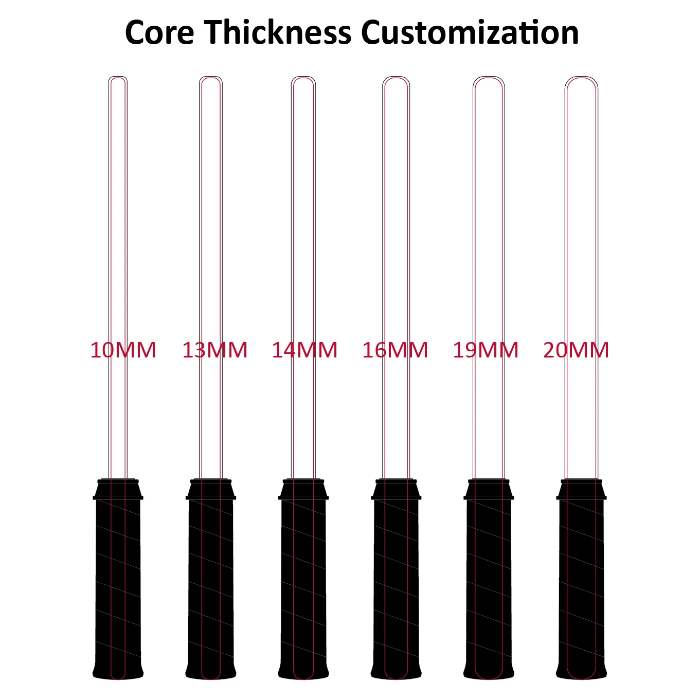 High quality Graphite surface 3K 18K texture 10 13 14 16mm thickness full raw carbon fiber pickleball paddle rackets