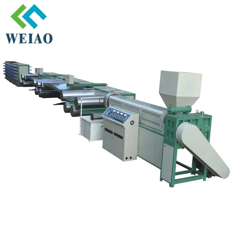 Высокая скорость и высокой емкости Pp сплетенный мешок Плоская Лента штранг-прессования пряжи экструдер машина