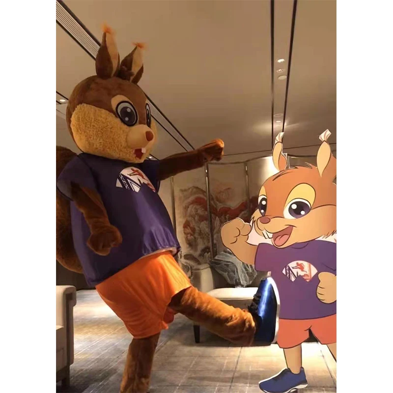 Customized Plush Giant Animals Bear Cartoon Custom Mascot Statue Advertising mascot costume