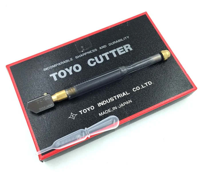 Factory price toyo glass cutter  2-12mm cutting thickness tc90 glass cutter