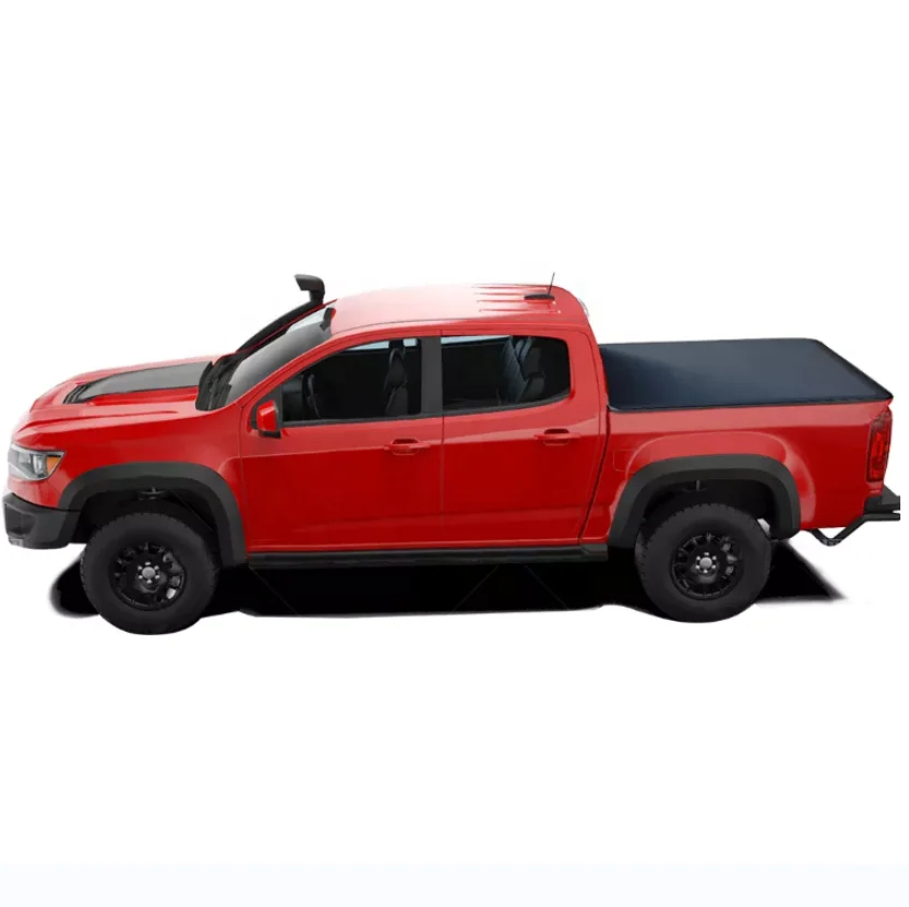 Best Quality Soft Three Fold Retractable Roller Lid Shutter Tonneau Cover For Pick Up Covers   Ford F150 2009-2022