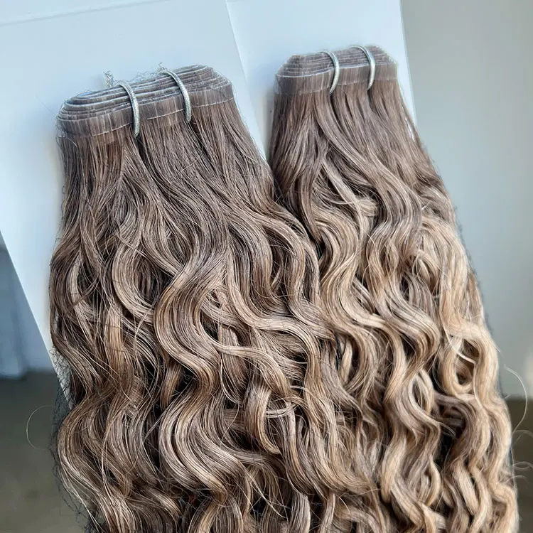 Top Quality European Design Hair Weft Wholesale Prices For Double Drawn