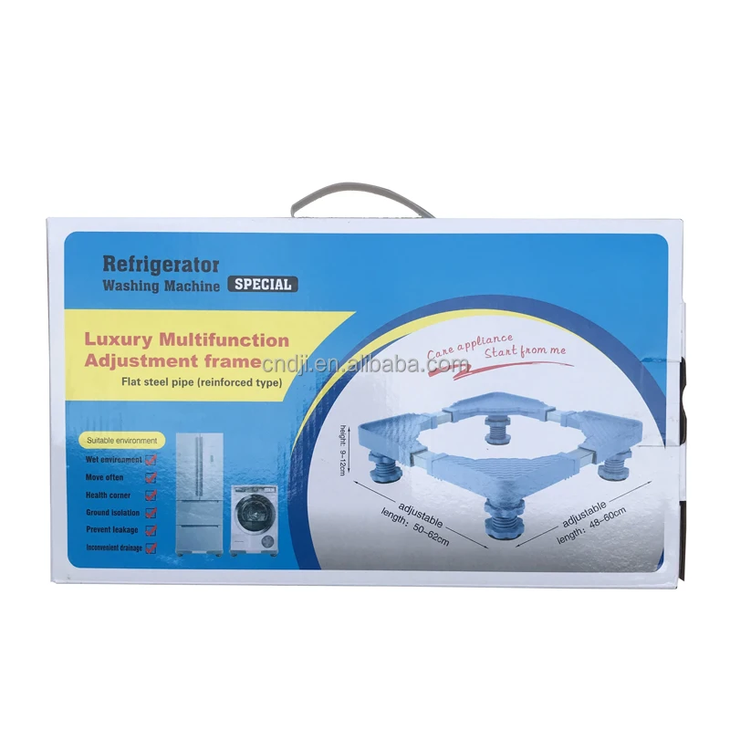 V-STAR Adjustable china refrigerator stand base washing machine bracket