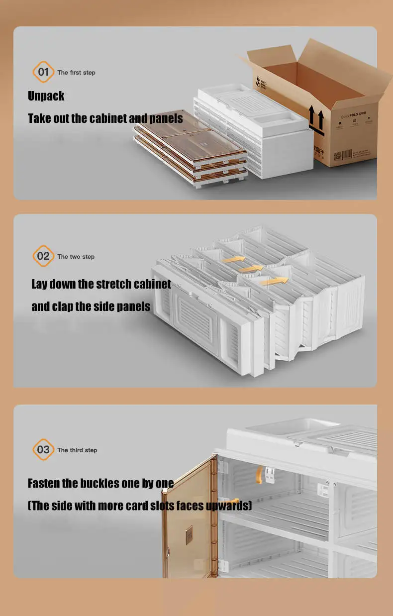 Sell now Mayibox Antbox  Foldable Cabinets white Colour Cube  Foldable Wardrobe for living room storage holders