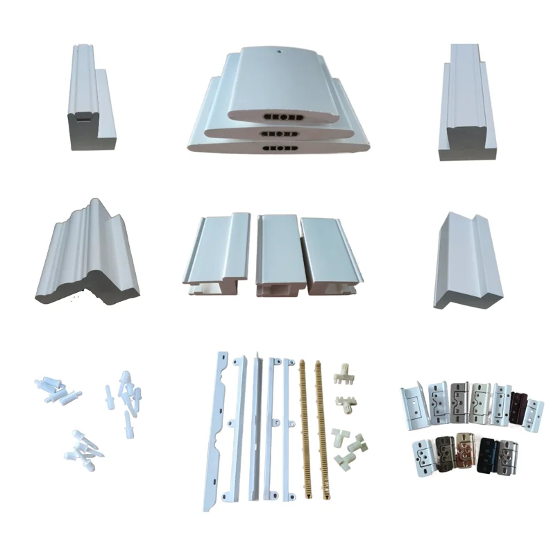 China made pvc louver slats  plantation shutter components plantation shutter slats