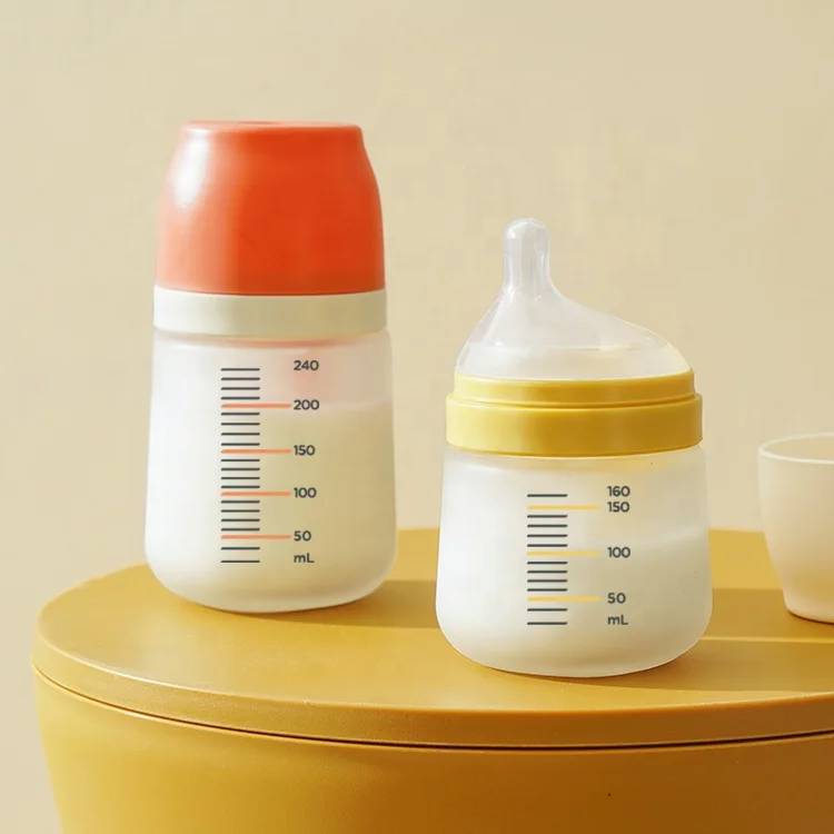 Top Toddler 160 mL Reusable Milk Bottle Kid Plastic 240ml Glass Bottle Manufacturer Baby Wideneck PPSU Nipple Bottles