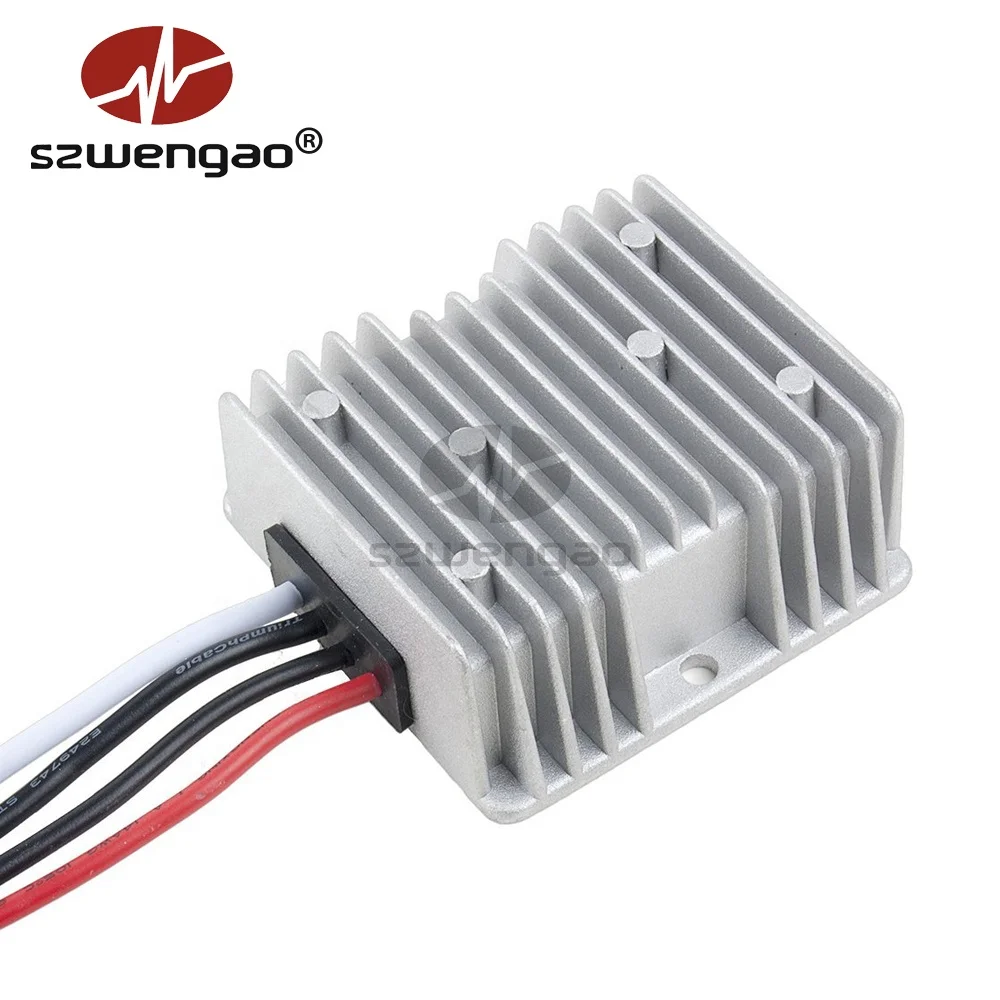 DC-DC 8-40V to 12V 6A 10A 20A Boost-Buck Converter 72W 120W 240W Voltage Stabilizer for Cars Boats