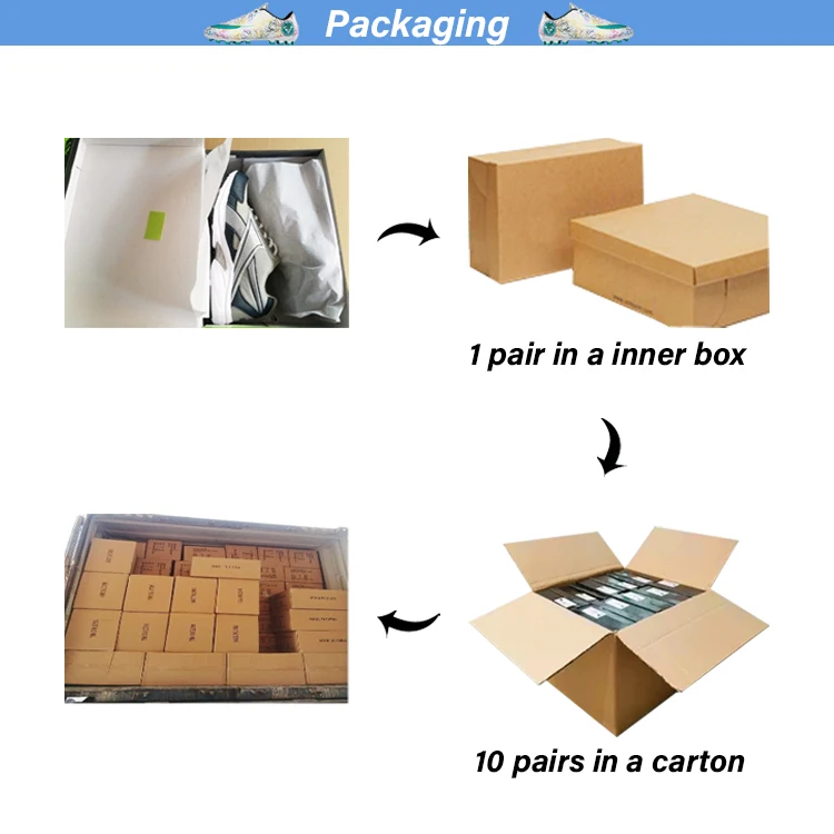 Wholesale High Quality Embossed Upper Rubber Tpu Outsole Soccer Shoes Football Junior Soccer Shoes For Men