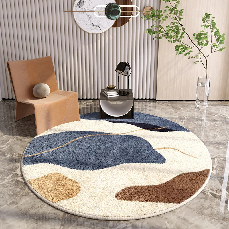 Home decorative round modern rug for home