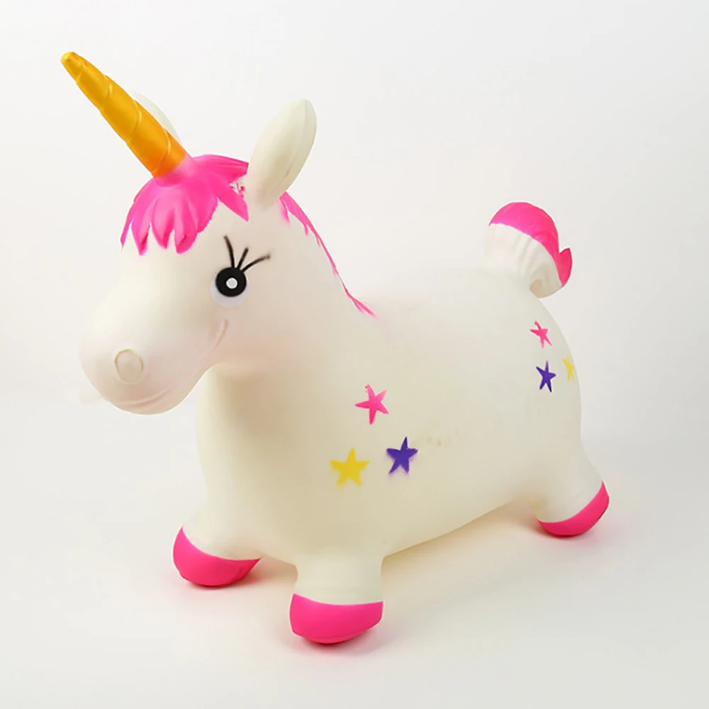 Factory Price Children Inflatable Jumping Animal Toys Pvc Hopping Animal Toys Inflatable Jumping Horse For Kids