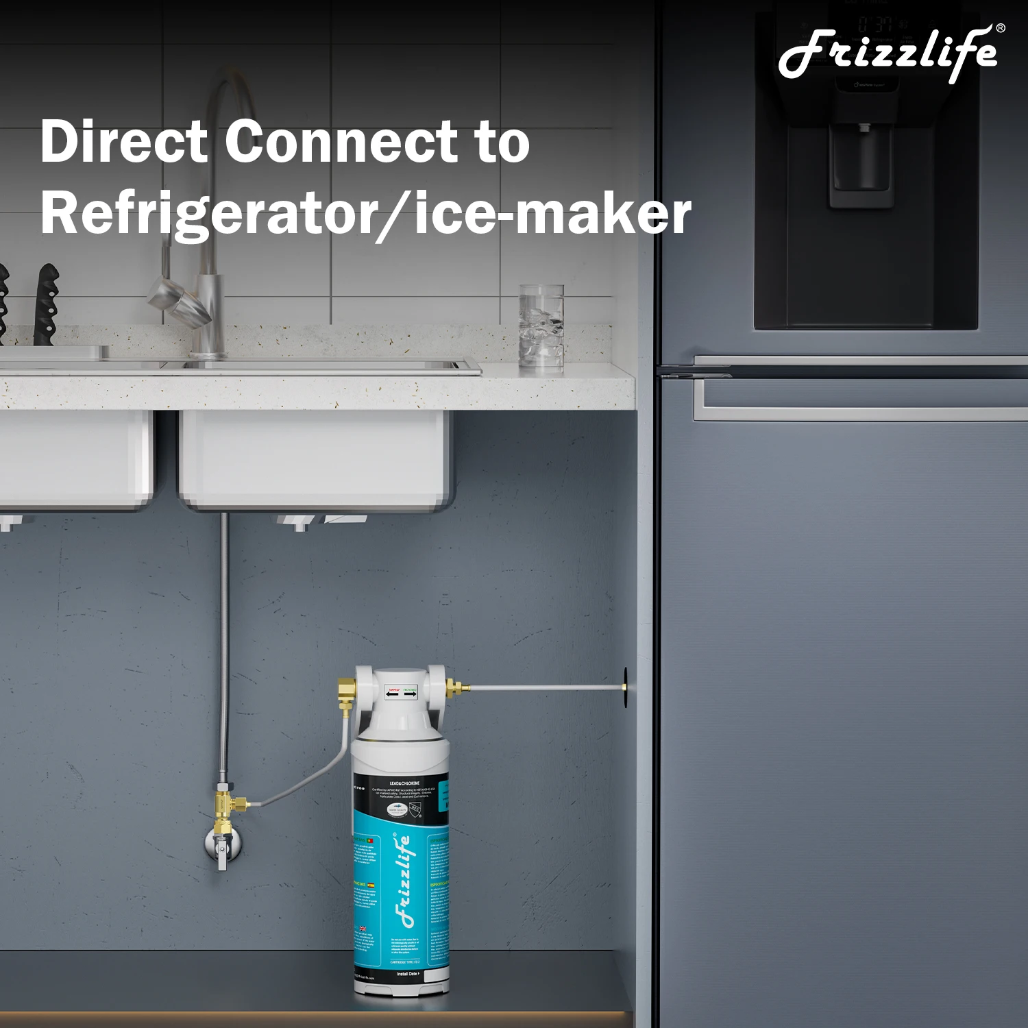 One-Touch Water Purification Miracle Master Water Purifier Tap Water Filter Under The Sink