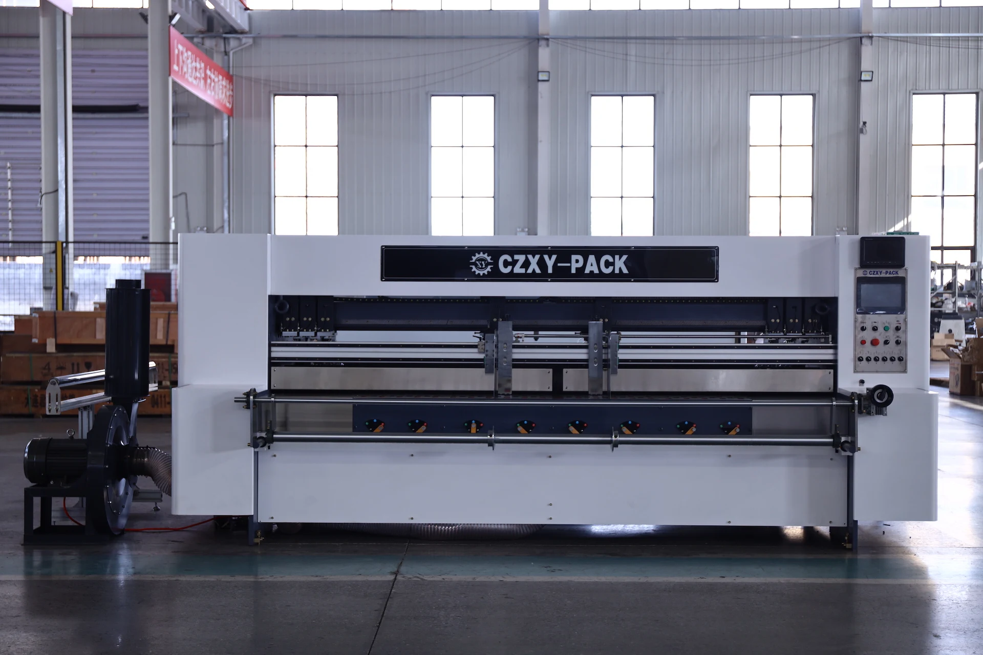 Automatic Feeder Thin Blade Slitter Scorer Machine With Stacker