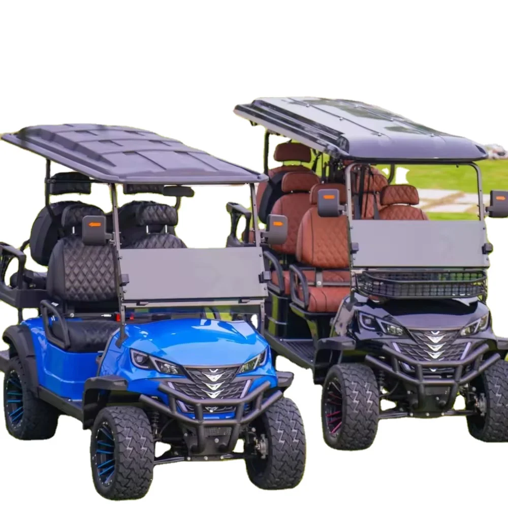 PGASHOW 60V/72V Tour Car New Energy Electric 6-Seat Lithium-Powered High Efficiency from Chinese Factory