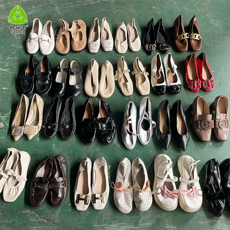 Canada ladies casual shoes high heel second hand shoes used clothing and shoes