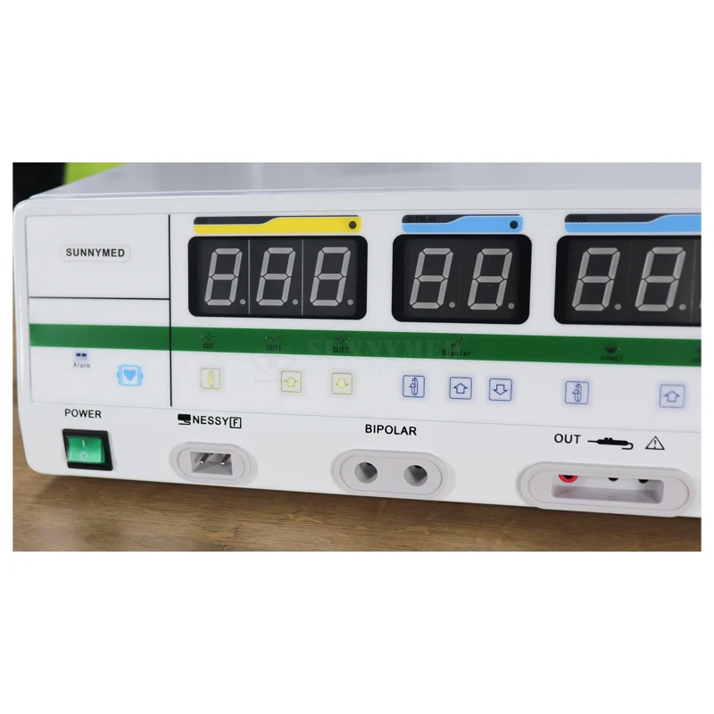 SY-I081VI Multifunctional Advanced Electrosurgical unit HF 400W Six Function Portable Medical Electrosurgical Generator
