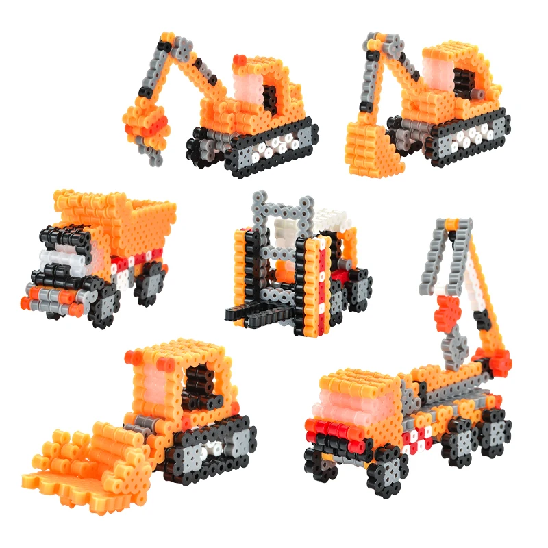 Unique kids educational toys diy craft 5mm iron perler fuse beads