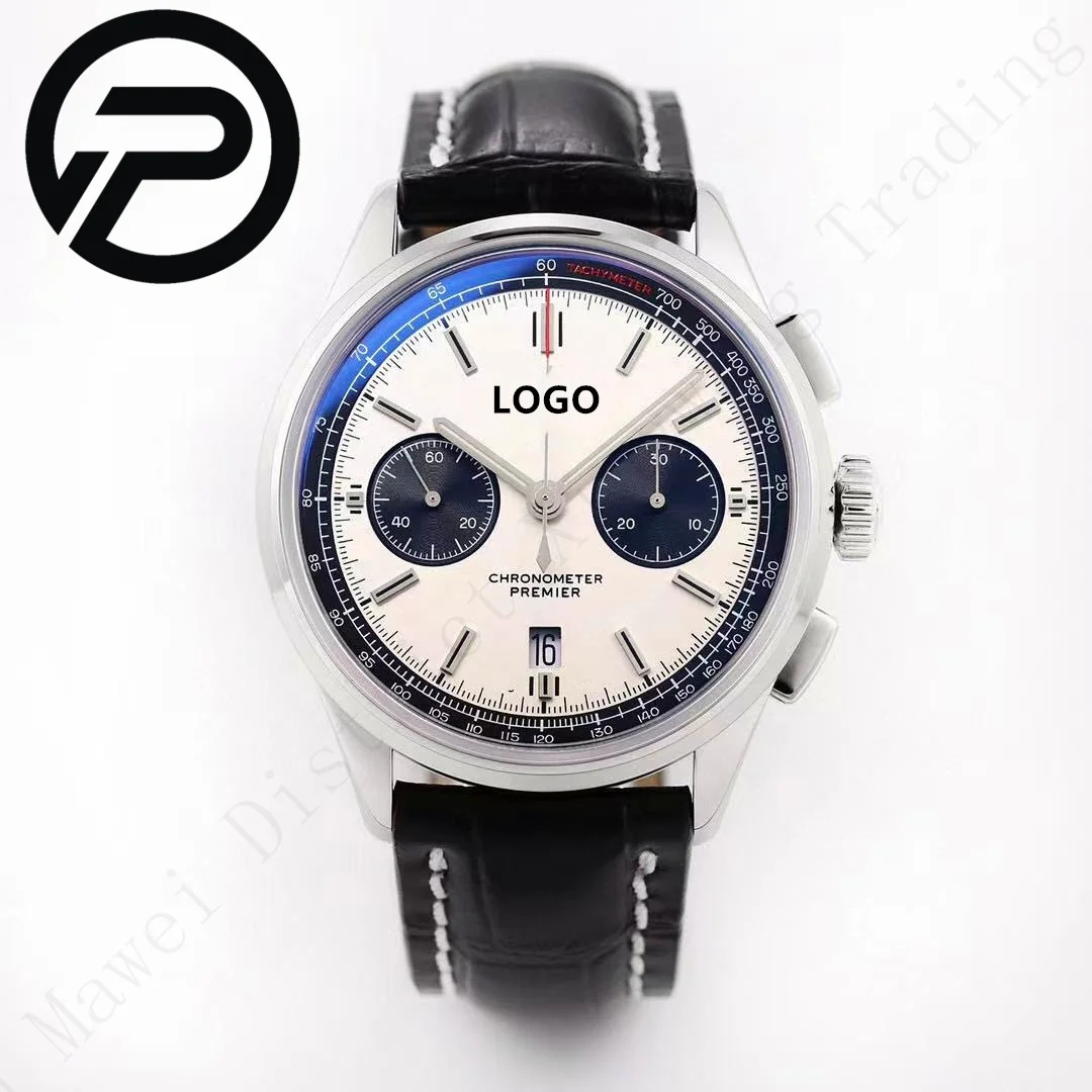Luxury diving brand mechanical watch GF factory 43mm 316 steel 7750 movement sapphire glass mirror B01 chronograph watch