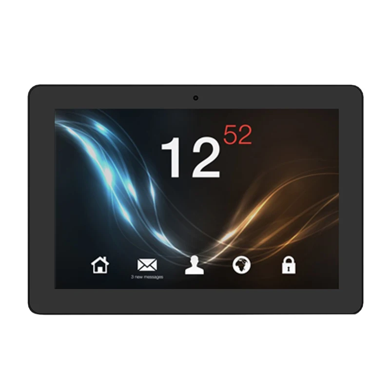 10 1 дюймов Android планшетный ПК с настенным креплением 2 Гб + 16 POE & NFC опционально видео реклама медиа использование лифта рекламный дисплей