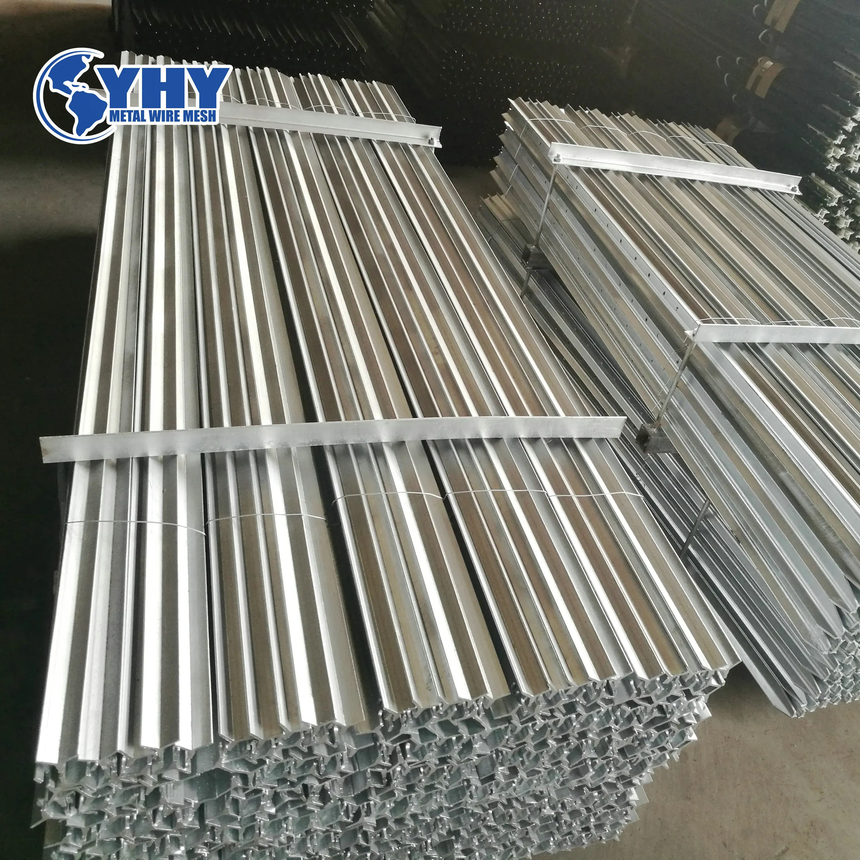 1.58kg/m *1.35m Height  Easy to Install Australian Style  Galvanized  Y post Star Picket in Stock and Ready for Ship