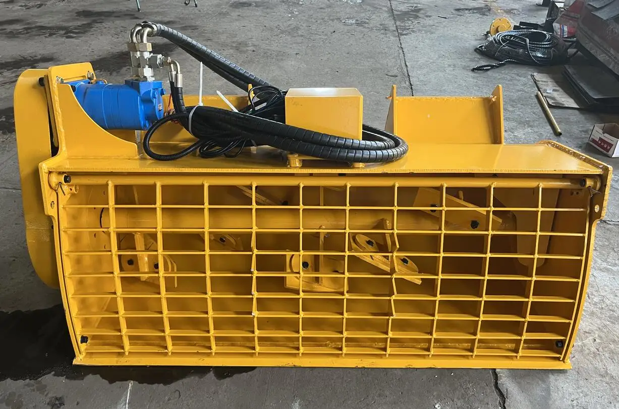 Skid Steer Loader Attachments Cement Mixer Bucket Attachment Mixer Concrete Mixing Bucket for Sale
