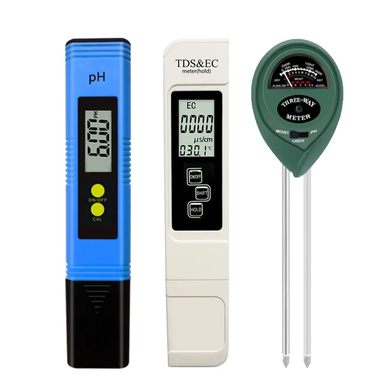 New Portable Water Quality Tester Digital PH Meter Kit Water Tester 3 In 1 PH Test Pen For Pools Drinking Water