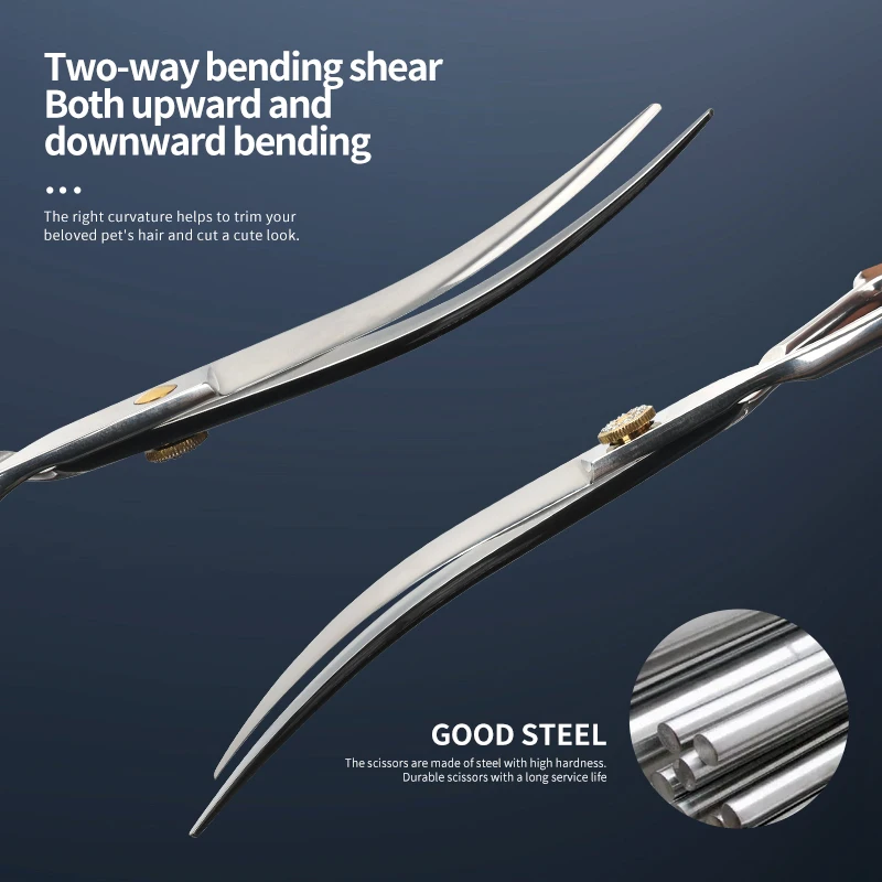 Salon thinning hair cutting professional beauty dog grooming trimming professional pet hairdressing barber hair Scissors