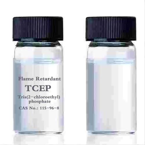 DIN quality transparent non toxic halogen free liquid flame retardant TCPP TCEP for polyurethane PUR PIR sponge