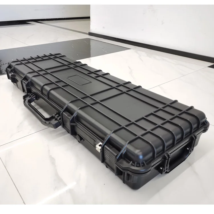 GD6063 Hard shell protective equipment case waterproof EVA foam guitar case carrying plastic toolcase