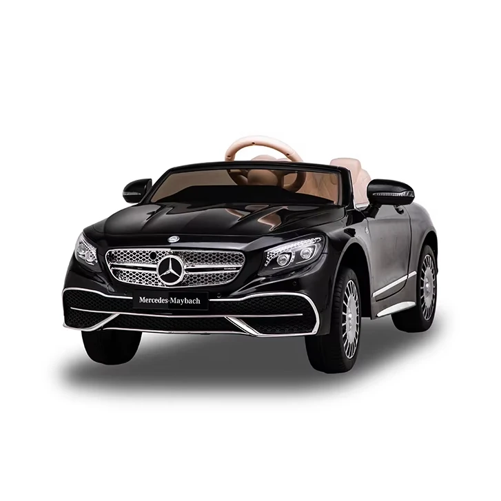 Licensed  Mercedes-Maybach  S650 Cabriolet 12V Electric Ride-On Car for Kids Battery-Powered Child Toys rechargeable battery
