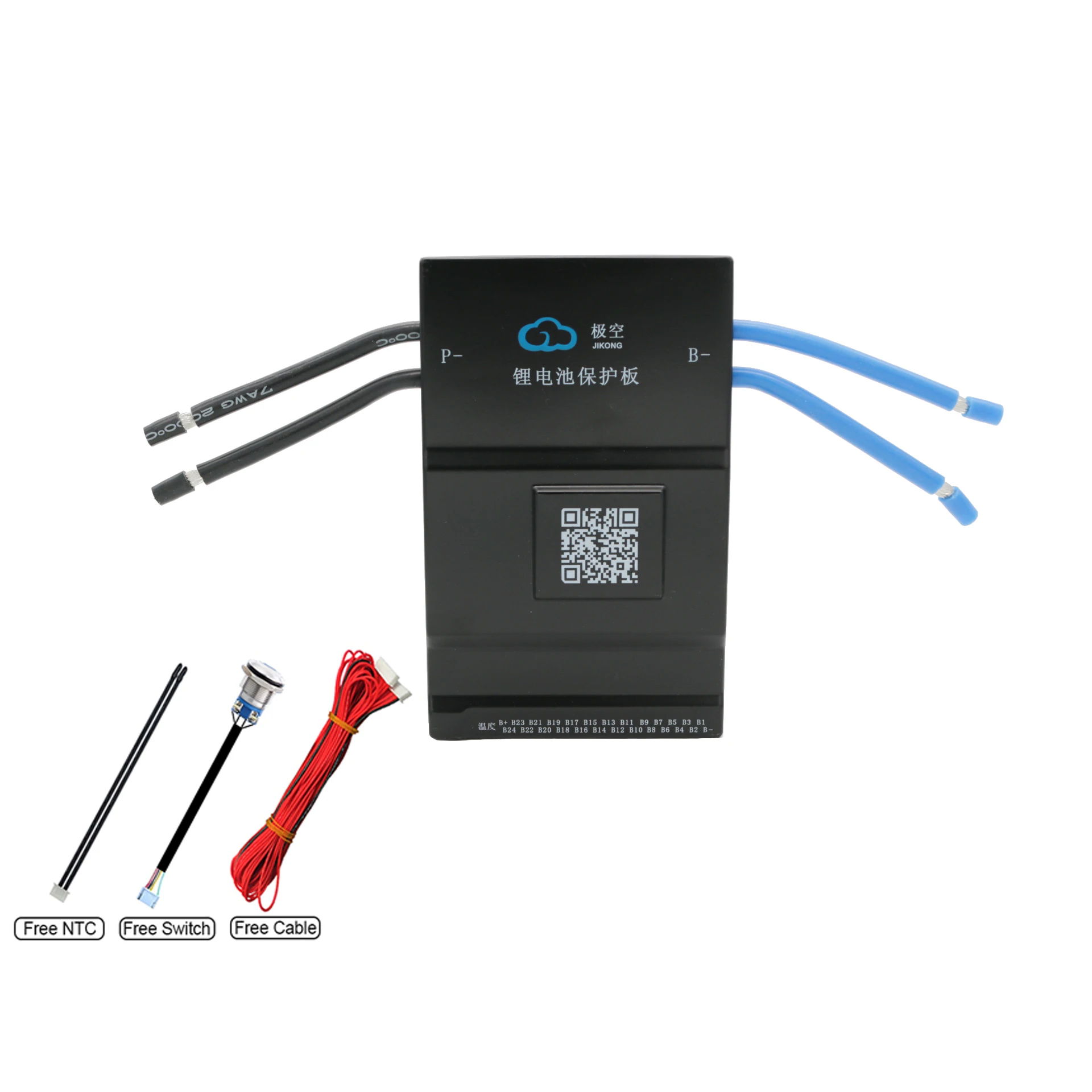 PL STOCK US  STOCK B2A20S20P Jikong Bms 7~20S 200A with 2A Smart Active Balance Bluetooth RS485 Lifepo4 Li-Ion Lto Lacid Battery