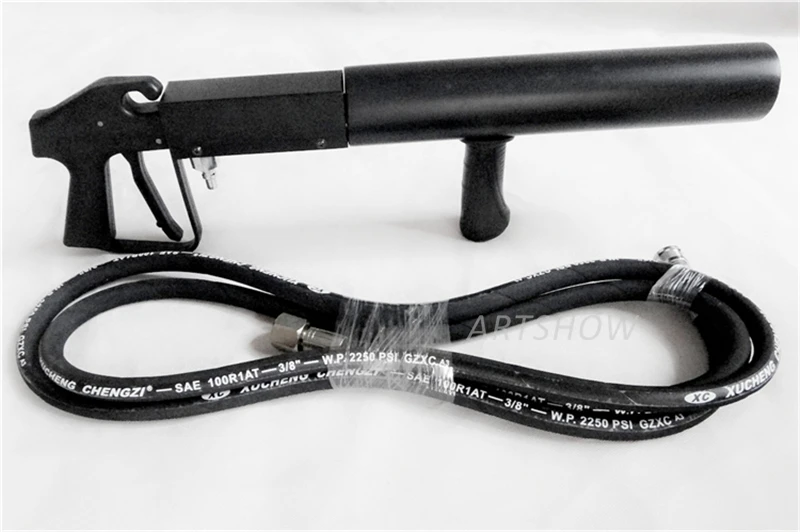 Stage Effect Co2 Gun Jet Machine Handheld Co2 Effect Gun High Pressure DJ Co2 Jet Gun For Event Disco Concert Club