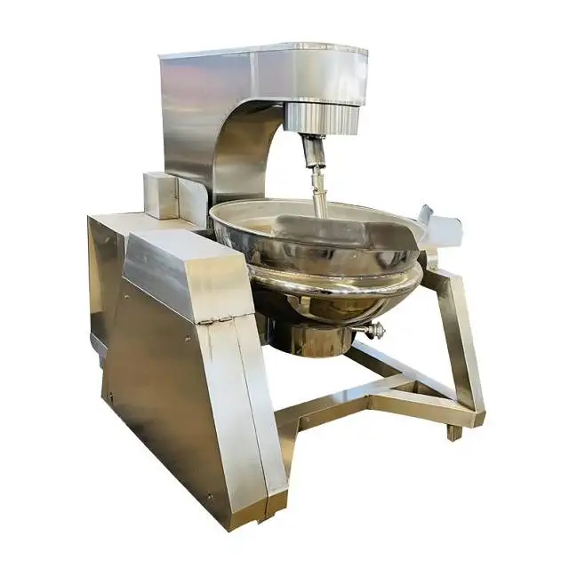 Automatic strial Cooking Pot Mixer Food Mixing ne With E And Gaz ting Options