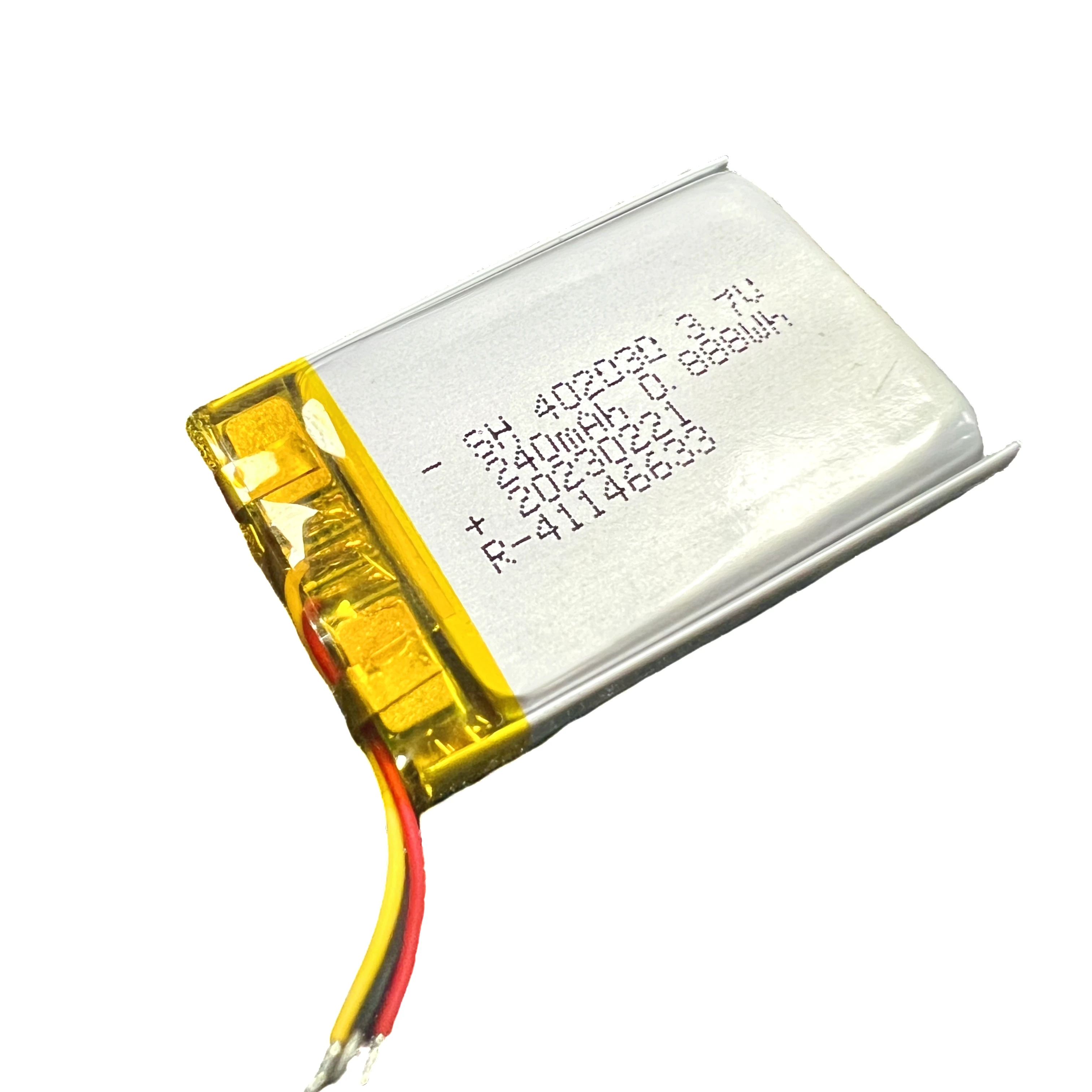Customized Battery 3.7v 240mah 402030 Lithium Batteries Factory Price For Smart Watch Headphone Tracking Unit