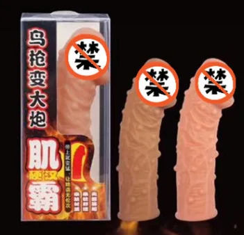 China highly sex product 2023 wholesale male sexy condom long-lasting dick enlargement condom crystal set silicone