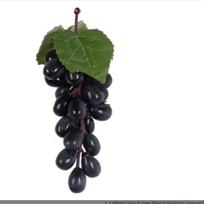 Hot sell high  grape house hold decorative artificial fruit