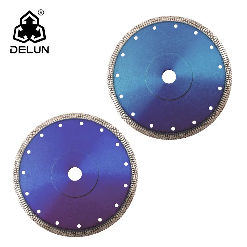 DELUN High Performance Sharp Durable Using 4.5inch Circular Diamond  Saw Blade Grinding Machine for Granite and Marble