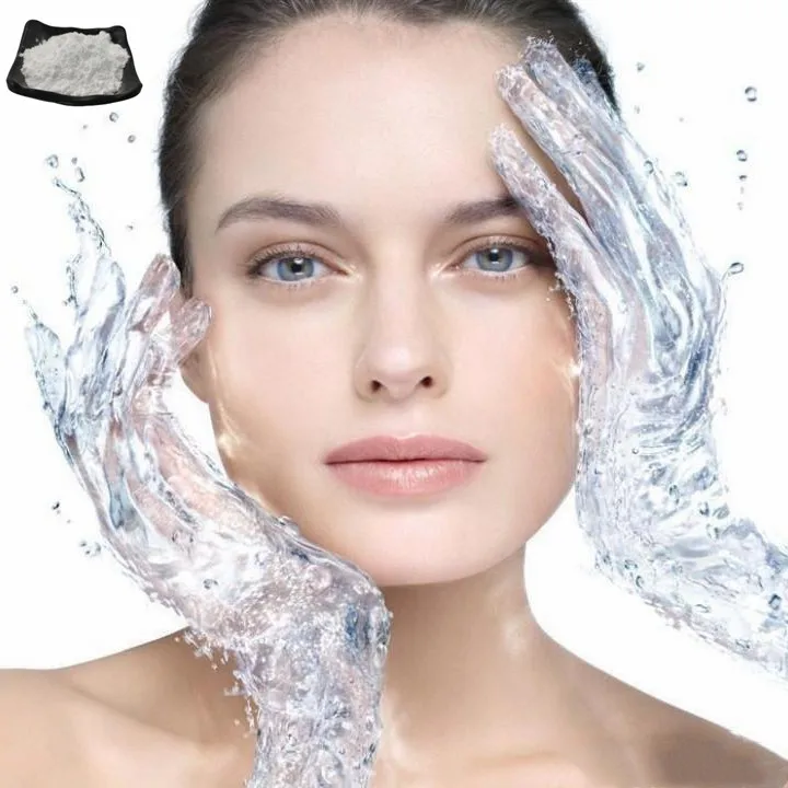 
best selling raw material powder moisturing white powder sodium hyaluronate skin care 