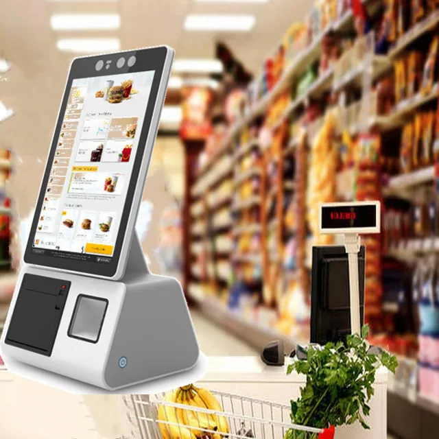  10.1inch Koisk All In One Payment Kiosk Self Order Restaurant Service Machine