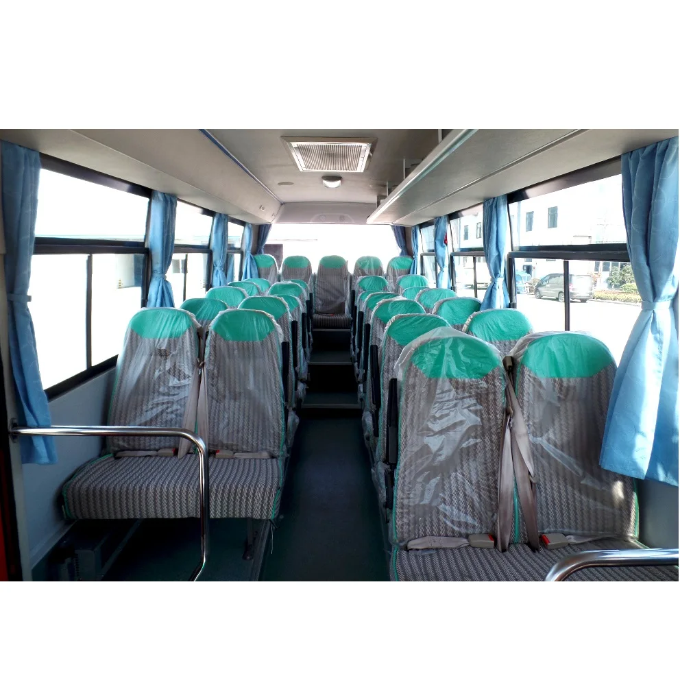 28+1 Seats Mini bus Inner-city bus Mid-distance Diesel Engine High Quality Minibus