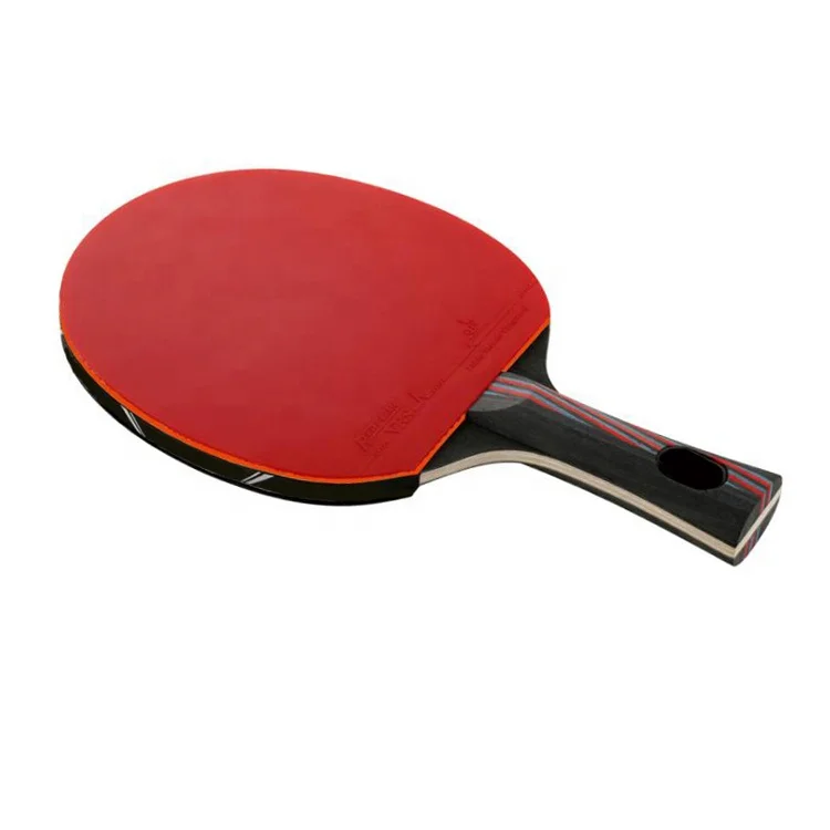 Konford Quality Custom 7 Stars Professional Ping-Pong Bat Long Handle Top Racket Rubber Training Machine Table Tennis Paddle Set