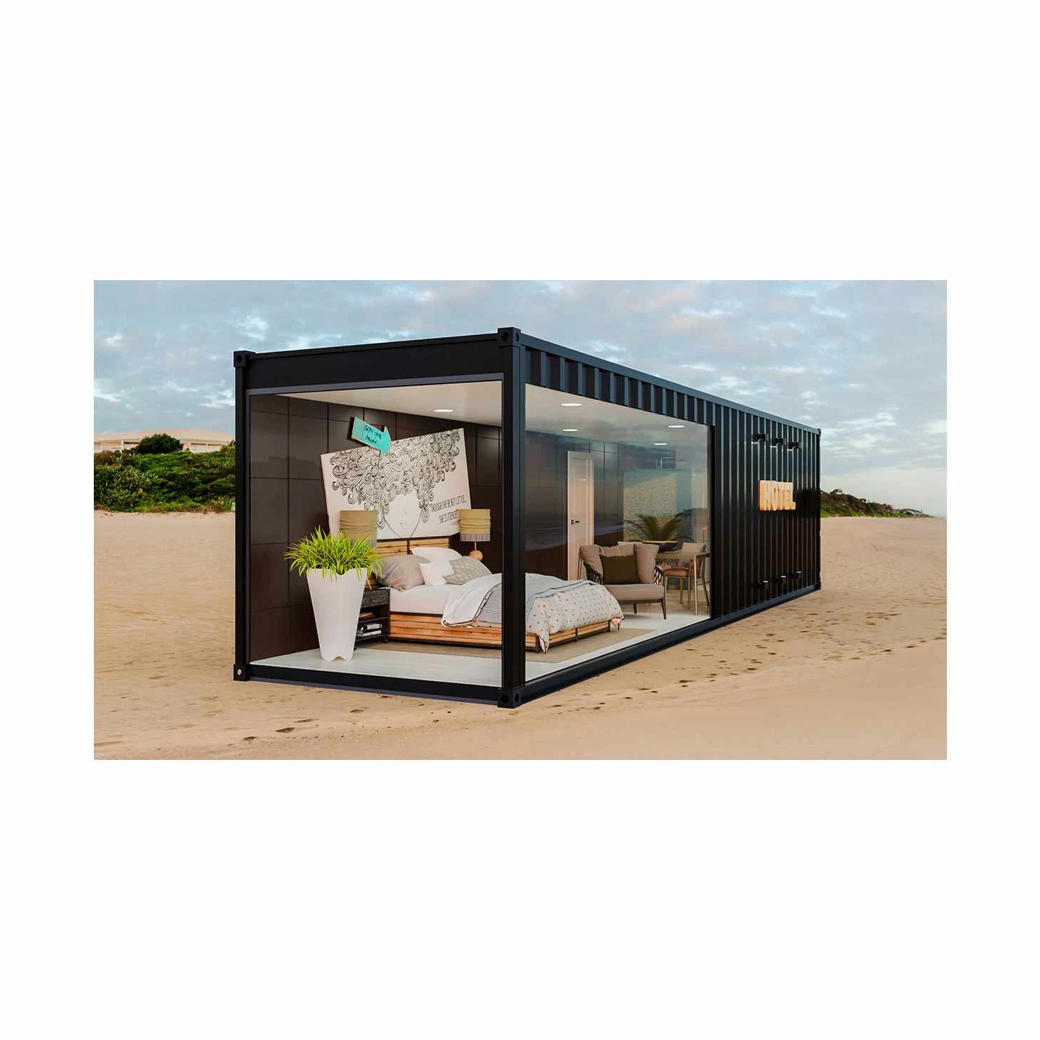 Низкая цена, гарантированное качество, портативный контейнер для быстрого строительства, цена