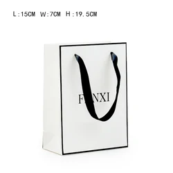 New brand thick  Coated big White Jewelry Packaging Paper Bags Wholesale Manufacturer Packaging & Storage Hot Sale