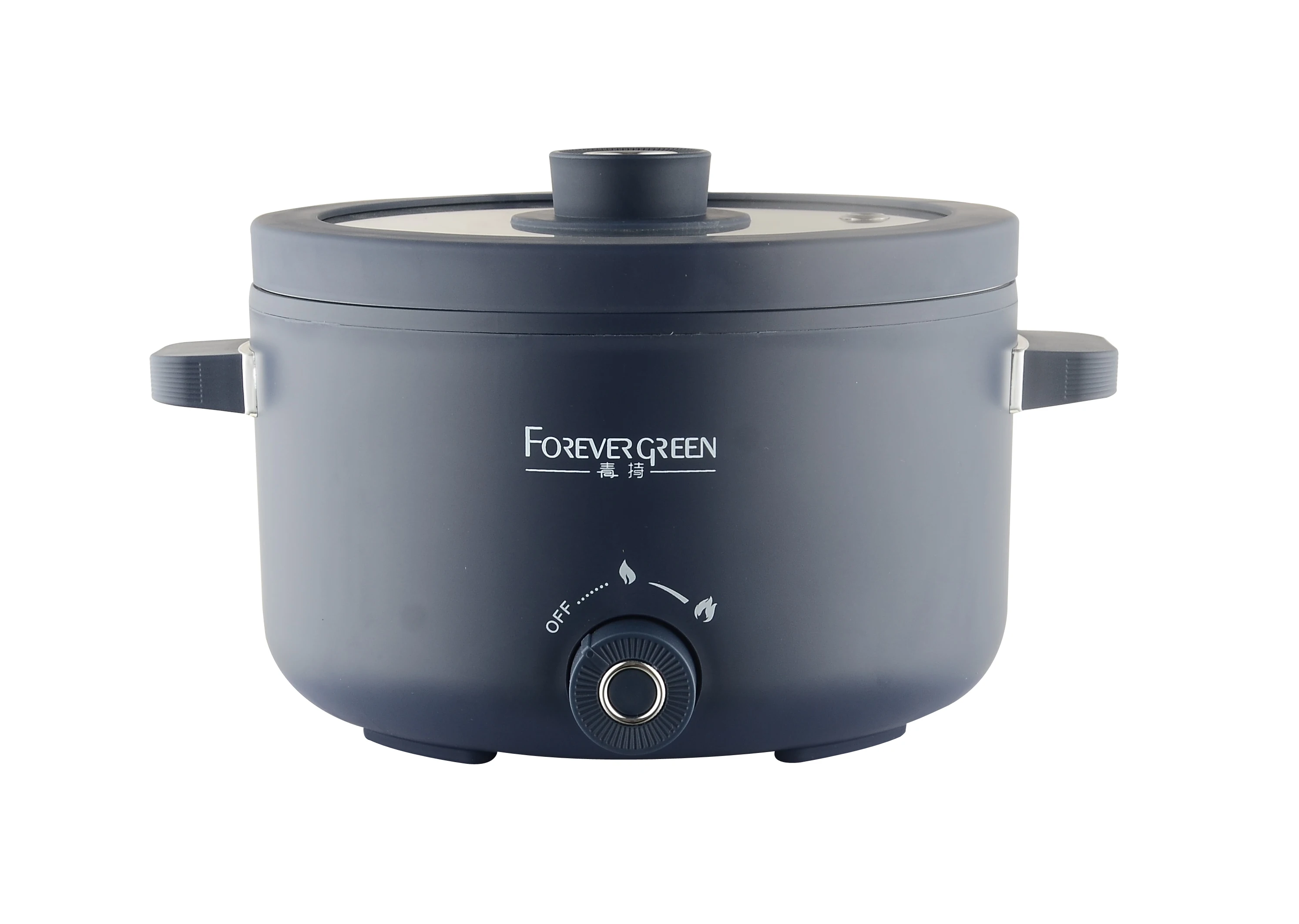 OEM Customized Nonstick Small Multi cooker Portable Electric Travel Cooker Cooking Pot 2Liter